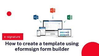 How to create a template using eformsign form builder | electronic signature