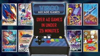 Over 40 Visco Arcade Games In Under 25 Minutes