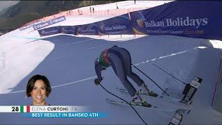 Alpiner Ski-Weltcup | Abfahrt | Bansko | 1. Platz | Elena CURTONI | 2020 (Damen)