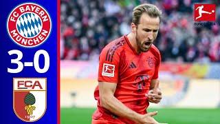 Bayern München vs FC Augsburg (3-0) | Highlights and Goals | Bundesliga 2024/25