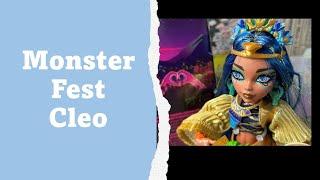 Monster Fest Cleo De Nile 2024 Monster High Doll Unboxing and Review