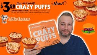 Little Caesars NEW Crazy Puffs - Review