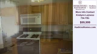 Homes For Sale Monroe MI $99999 1121-SqFt 3-Bdrms 1-Full Baths on 0.25 Acres