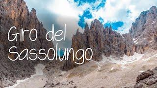 Trip around the Sassolungo between Val Gardena and Val di Fassa #valdifassa #valgardena #trentino