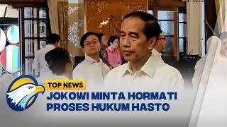 Jokowi Ditanya Soal Hasto Saya Sudah Purna Tugas [Top News]