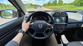 Dacia Spring [Electric 45 HP] | Test Drive #138 | POV Driver. TV | ASMR