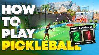 How to Play Pickleball in 5 Minutes