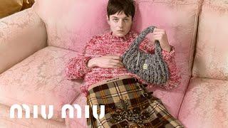 Miu Miu Upcycled Holiday 2024 presented by Emma Corrin