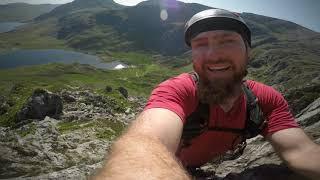 East ridge of Y Garn