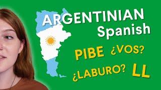 How to speak ARGENTINIAN SPANISH: Vos, Lunfardo & More