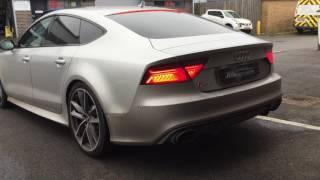 *Super Loud* Audi RS7 ECU Tuning & Milltek Exhaust Sound - JF Automotive