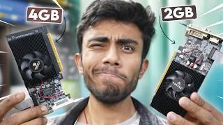 I Bought Cheapest 2GB & 4GB Graphic card From Amazon!Gaming Test Worth Buying