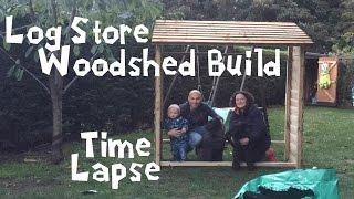 Building a Woodshed in Record Time