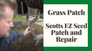 Grass Patch with Scotts EZ Seed Patch and Repair Part 1 | Preparing the Area