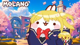 Molang and Piu Piu: Back to School! ‍| Funny Cartoon For Kids