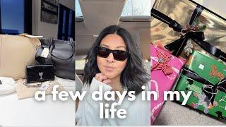 VLOG | DONATING HANDBAGS, SSENSE BLACK FRIDAY HAUL, XMAS STUFF