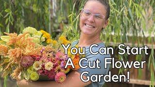 5 EASY Tips For Starting A Cut Flower Garden  || How To Grow Cut Flowers in 2024