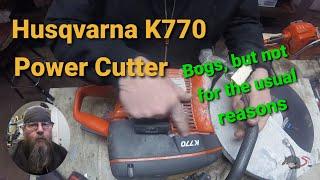 Husqvarna K770 Power Cutter Bogs