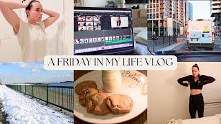 VLOG: how i feel about alcohol, content creator workday, workout class, boyfriend's bday, 20k steps