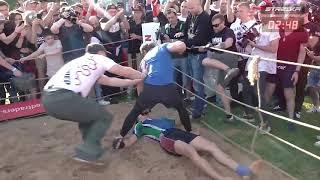 The MOST BRUTAL KO's and fight by Zelemkhan Machine-Gunner | STRELKA FIGHT CHAMPIONSHIP |
