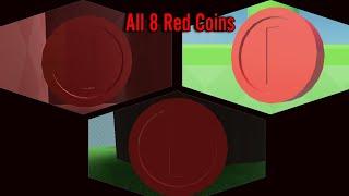 How To Find All 8 Red Coins In The Find The Coins Obby In Roblox Jack Black's Boss Rush