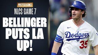Cody Bellinger LAUNCHES homer to put Dodgers up in 7th inning of NLCS Game 7!