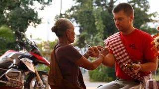 Welcome to Laos! The adventure begins...