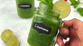 How To Make Limonana | Iced Mint Lemonade Recipe