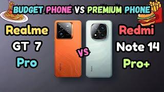 Realme GT 7 Pro Vs Redmi Note 14 Pro Plus | Budget Phone Compare With Premium Phone | Best One?