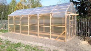 DIY. GREENHOUSE WITH YOUR OWN HANDS. Part 2. ТЕПЛИЦА, ПАРНИК СВОИМИ РУКАМИ. Часть 2