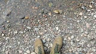 Waterproof test of Dutch combat boots