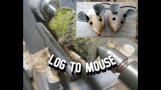 Wood Turning - a cute Mouse