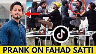 Prank on Fahad Satti || Tiktok Star || Prank on Tiktokers