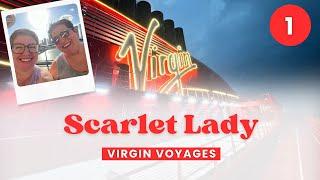 Virgin Voyages Scarlet Lady Mar24 Pt.1: Embarkation | Pink Agave | UNTITLED DancePartyThing