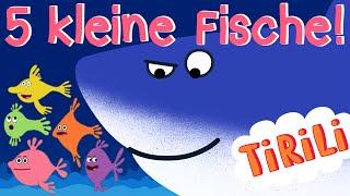 Fünf kleine Fische | TiRiLi Kinderlieder