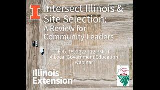 Intersect Illinois and Site Selection 02 15 2023