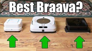 iRobot Braava Jet Mopping Robots - Which is the BEST? - 240 vs 380t vs M6