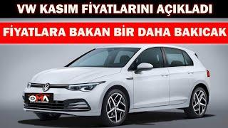 VW KASIM FİYATLARINI AÇIKLADI|AYLAR SONRA FİYATLARA BAKAN BİR DAHA BAKIYOR