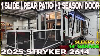 2025 Stryker 2614 Toy Hauler Travel Trailer by Cruiser RVs at Couchs RV Nation a RV Wholesalers