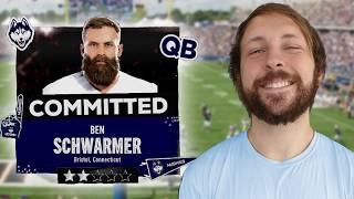 Ben Schwarmer Saves UConn - CFB 25 Road to Glory Ep. 1