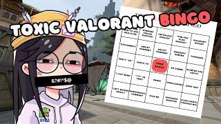 Valorant Toxic BINGO in Comp