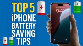 "Top 5 iPhone Battery Saving Tips (2025 Edition)"