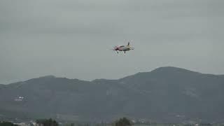 Spain Air Force Pilatus PC-21 (792-21) Landing Malaga LEMG