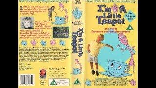 I'm a Little Teapot (1992 UK VHS)