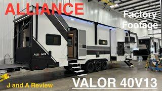 WHAT A TOY HAULER! 2025 Alliance Valor 40V13