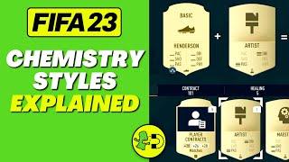 FIFA 23 Chemistry Styles Explained