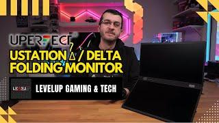 UPERFECT UStation Δ / Delta Folding Portable Monitor explored by @LevelUPGamingTech