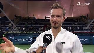 Daniil Medvedev - R1 Post-Match Interview - 2024 Dubai Duty Free Tennis Championships