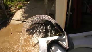Testing Curbside Washing Machine
