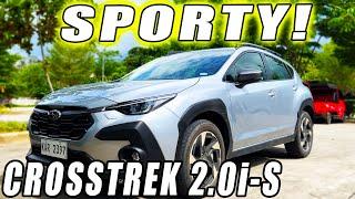 2023 Subaru CrossTrek 2.0i -S full walk around and test drive